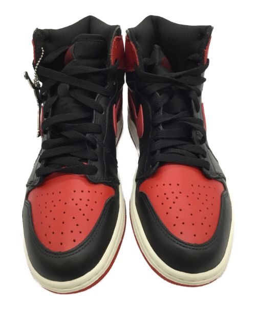 NIKE（ナイキ）NIKE (ナイキ) Air Jordan 1 Retro High ブラック×レッド サイズ:26の古着・服飾アイテム