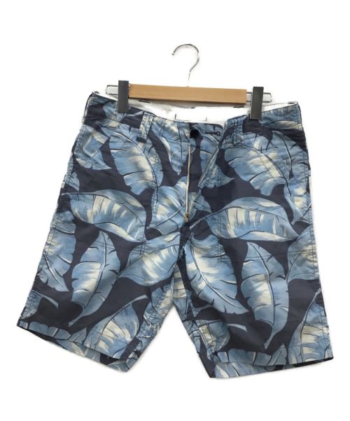 nanamica（ナナミカ）nanamica (ナナミカ) WIND PRINT SHORTS スカイブルー サイズ:W32の古着・服飾アイテム