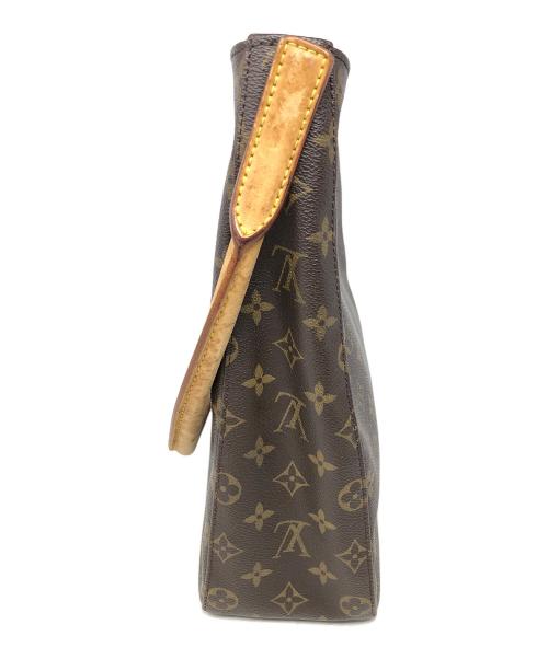 LOUIS VUITTON（ルイ ヴィトン）LOUIS VUITTON (ルイ ヴィトン) ショルダーバッグ モノグラム ルーピングGM ブラウン サイズ:GMの古着・服飾アイテム
