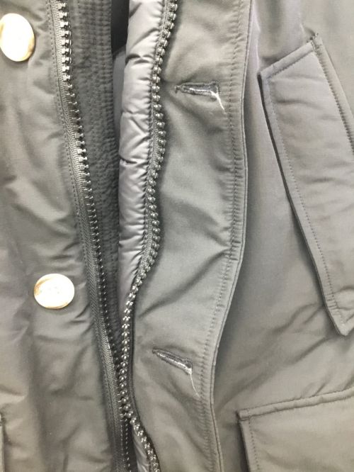 WOOLRICH（ウールリッチ）WOOLRICH (ウールリッチ) ダウンジャケット ブラック サイズ:XXSの古着・服飾アイテム