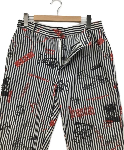 BILLIONAIRE BOYS CLUB（ビリオネアボーイズクラブ）BILLIONAIRE BOYS CLUB (ビリオネアボーイズクラブ) パンツ ネイビー×アイボリー サイズ:Lの古着・服飾アイテム