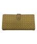 BOTTEGA VENETA（ボッテガベネタ）の古着「長財布」｜イエロー