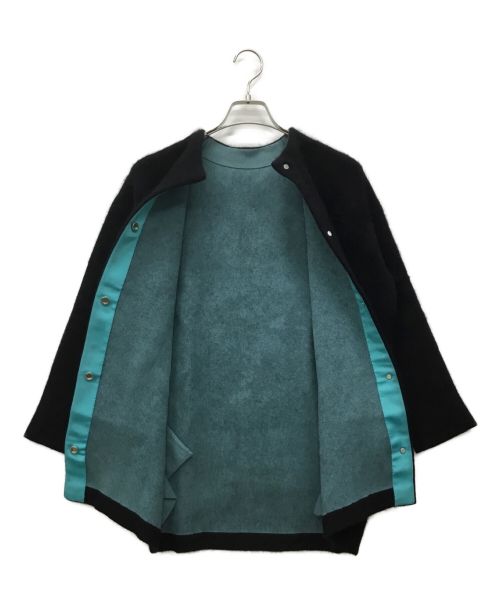 ELENDEEK（エレンディーク）ELENDEEK (エレンディーク) 厚手カーディガン ブラック サイズ:Fの古着・服飾アイテム