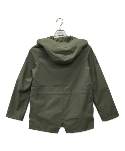 AIGLE（エーグル）AIGLE (エーグル) 透湿防水 フーデッドジャケット カーキ サイズ:S 未使用品の古着・服飾アイテム