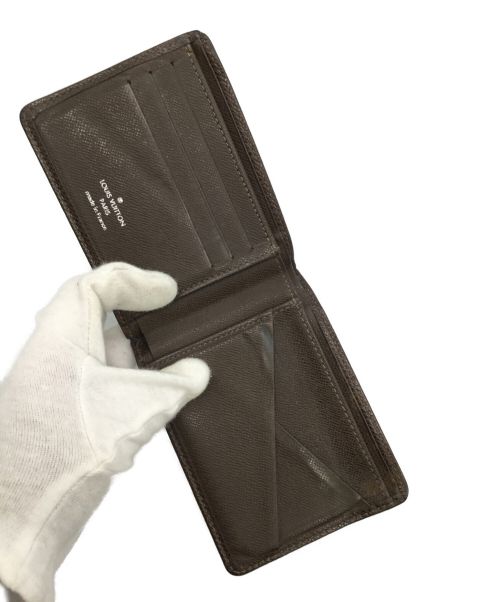 LOUIS VUITTON（ルイ ヴィトン）LOUIS VUITTON (ルイ ヴィトン) ポルトフォイユ ミュルティプル グリズリの古着・服飾アイテム
