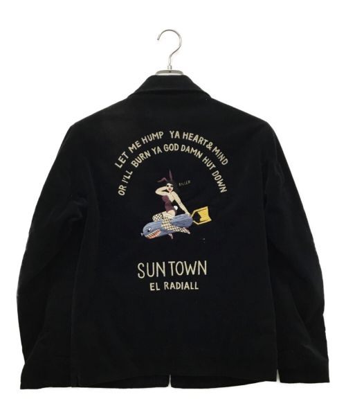 RADIALL（ラディアル）RADIALL (ラディアル) スーベニアジャケット ブラック サイズ:Mの古着・服飾アイテム