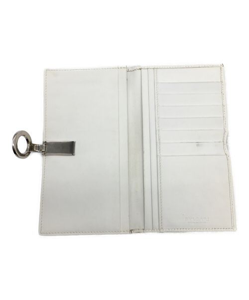 BVLGARI（ブルガリ）BVLGARI (ブルガリ) 長財布 ホワイト サイズ:-の古着・服飾アイテム