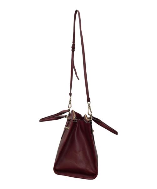 COACH（コーチ）COACH (コーチ) 2WAYバッグ ワインレッドの古着・服飾アイテム
