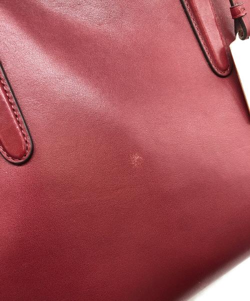 COACH（コーチ）COACH (コーチ) 2WAYバッグ ワインレッドの古着・服飾アイテム