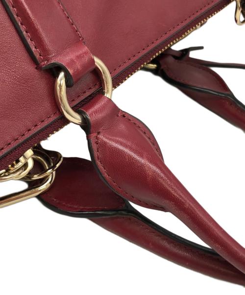 COACH（コーチ）COACH (コーチ) 2WAYバッグ ワインレッドの古着・服飾アイテム