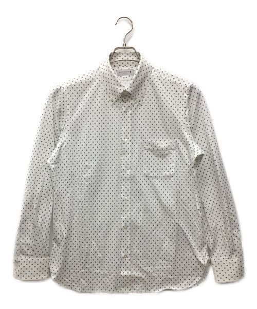 MACKINTOSH（マッキントッシュ）MACKINTOSH (マッキントッシュ) 小紋プリントジャージシャツ ホワイト サイズ:Lの古着・服飾アイテム