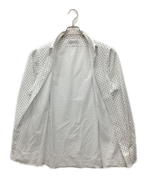 MACKINTOSH（マッキントッシュ）MACKINTOSH (マッキントッシュ) 小紋プリントジャージシャツ ホワイト サイズ:Lの古着・服飾アイテム