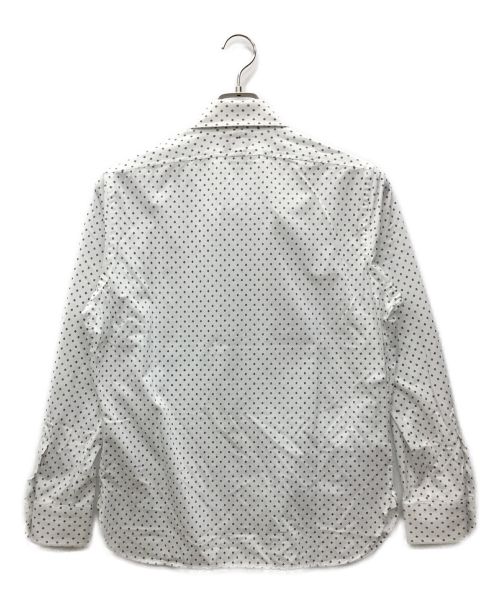 MACKINTOSH（マッキントッシュ）MACKINTOSH (マッキントッシュ) 小紋プリントジャージシャツ ホワイト サイズ:Lの古着・服飾アイテム