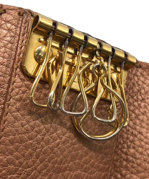 FENDI（フェンディ）FENDI (フェンディ) 6連キーケース ピンクの古着・服飾アイテム