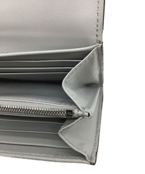 FENDI（フェンディ）FENDI (フェンディ) 長財布 スカイブルーの古着・服飾アイテム