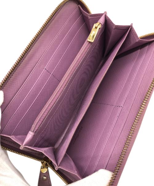 Salvatore Ferragamo（サルヴァトーレ フェラガモ）Salvatore Ferragamo (サルヴァトーレ フェラガモ) 長財布 バイオレットの古着・服飾アイテム