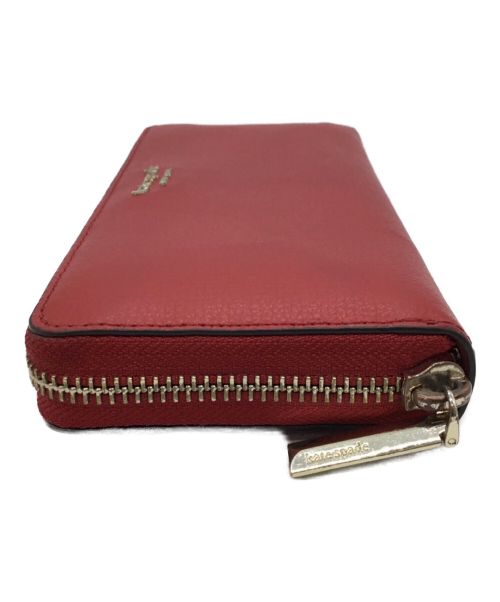 Kate Spade（ケイトスペード）Kate Spade (ケイトスペード) 長財布 レッドの古着・服飾アイテム