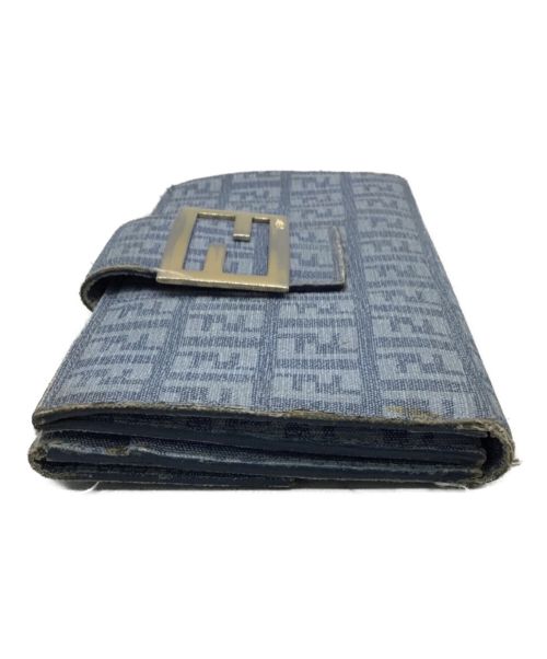 FENDI（フェンディ）FENDI (フェンディ) 長財布 スカイブルーの古着・服飾アイテム