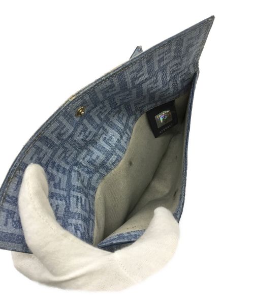 FENDI（フェンディ）FENDI (フェンディ) 長財布 スカイブルーの古着・服飾アイテム