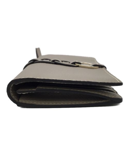 Chloe（クロエ）Chloe (クロエ) 長財布 グレーの古着・服飾アイテム