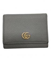 GUCCI（グッチ）の古着「3つ折り財布」｜ライトグレー