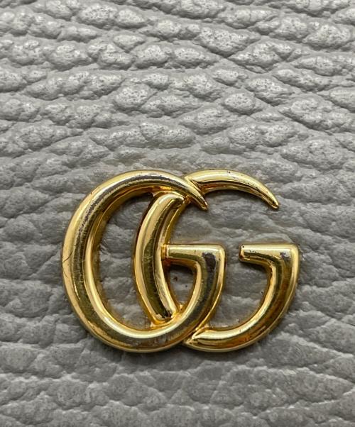 GUCCI（グッチ）GUCCI (グッチ) 3つ折り財布 ライトグレーの古着・服飾アイテム