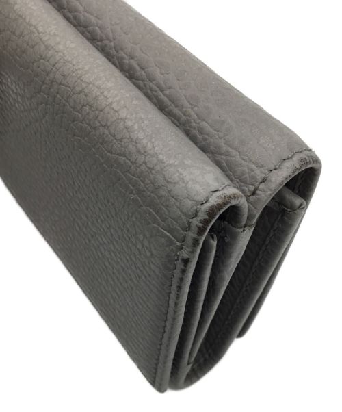 GUCCI（グッチ）GUCCI (グッチ) 3つ折り財布 ライトグレーの古着・服飾アイテム