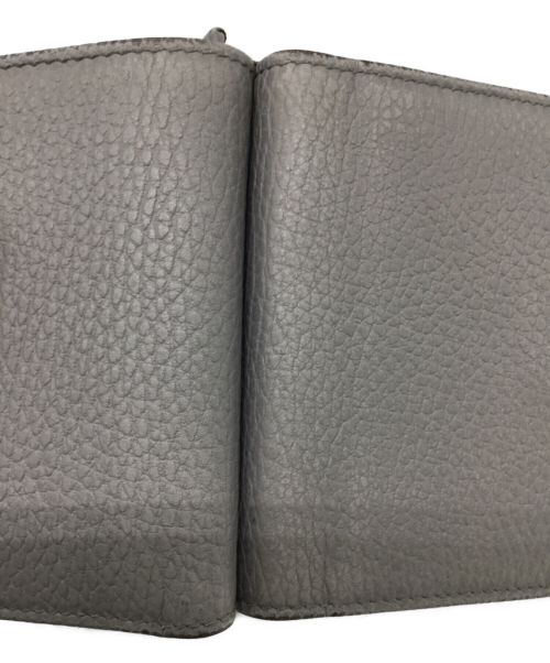 GUCCI（グッチ）GUCCI (グッチ) 3つ折り財布 ライトグレーの古着・服飾アイテム