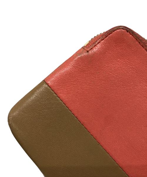 CELINE（セリーヌ）CELINE (セリーヌ) コインケース ピンク×ベージュの古着・服飾アイテム