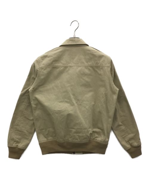 M.I.D.A.（ミダ）M.I.D.A. (ミダ) ダブルフラップポケット ブルゾン ベージュ サイズ:46の古着・服飾アイテム