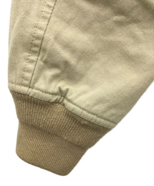 M.I.D.A.（ミダ）M.I.D.A. (ミダ) ダブルフラップポケット ブルゾン ベージュ サイズ:46の古着・服飾アイテム