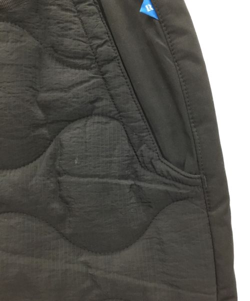 Liberaiders（リベレイダース）Liberaiders (リベレイダース) QUILTED RIPSTOP NYLON PANTS ブラック サイズ:Mの古着・服飾アイテム