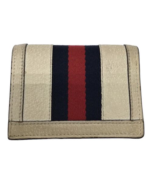 GUCCI（グッチ）GUCCI (グッチ) 2つ折り財布 ベージュの古着・服飾アイテム
