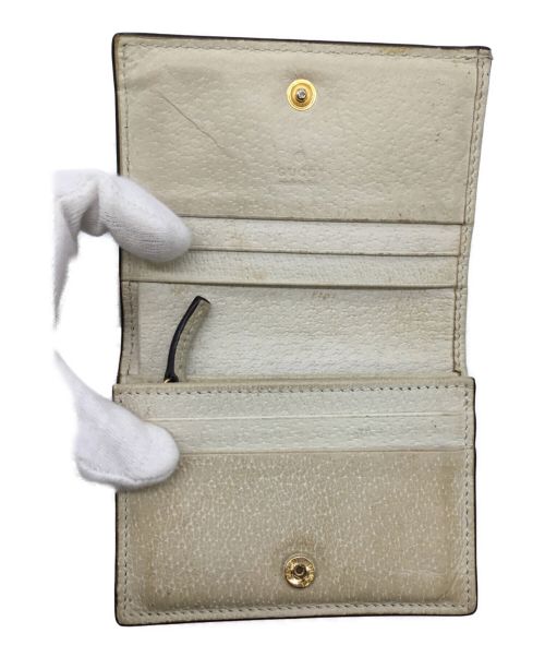 GUCCI（グッチ）GUCCI (グッチ) 2つ折り財布 ベージュの古着・服飾アイテム