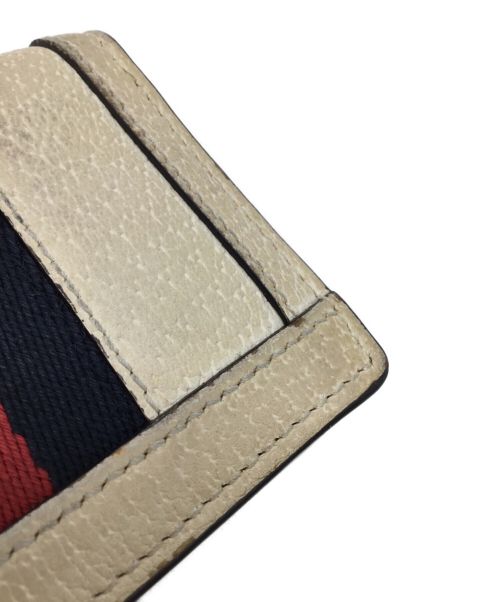 GUCCI（グッチ）GUCCI (グッチ) 2つ折り財布 ベージュの古着・服飾アイテム