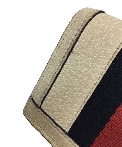 GUCCI（グッチ）GUCCI (グッチ) 2つ折り財布 ベージュの古着・服飾アイテム