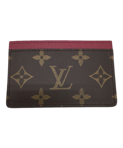 LOUIS VUITTON（ルイ ヴィトン）LOUIS VUITTON (ルイ ヴィトン) ポルト カルト・サーンプル フューシャの古着・服飾アイテム