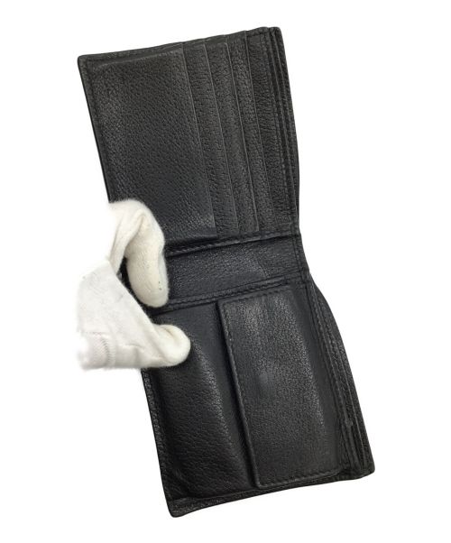 GUCCI（グッチ）GUCCI (グッチ) 2つ折り財布 ブラックの古着・服飾アイテム