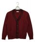 MACKINTOSH LONDON（マッキントッシュ ロンドン）の古着「ニットカーディガン」｜ボルドー
