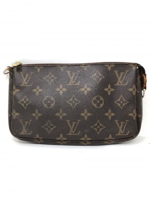 LOUIS VUITTON（ルイ ヴィトン）LOUIS VUITTON (ルイ ヴィトン) ショルダーバッグ ポシェット アクセソワール ブラウン サイズ:実寸サイズにてご確認下さい。の古着・服飾アイテム