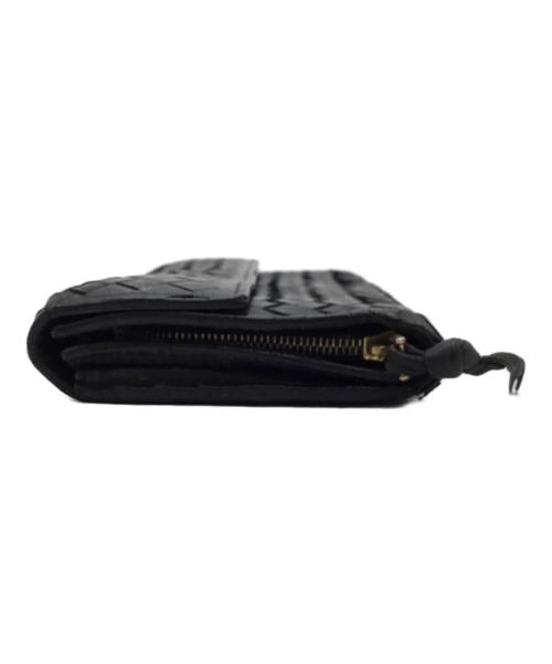 BOTTEGA VENETA（ボッテガベネタ）BOTTEGA VENETA (ボッテガベネタ) 長財布 ブラックの古着・服飾アイテム