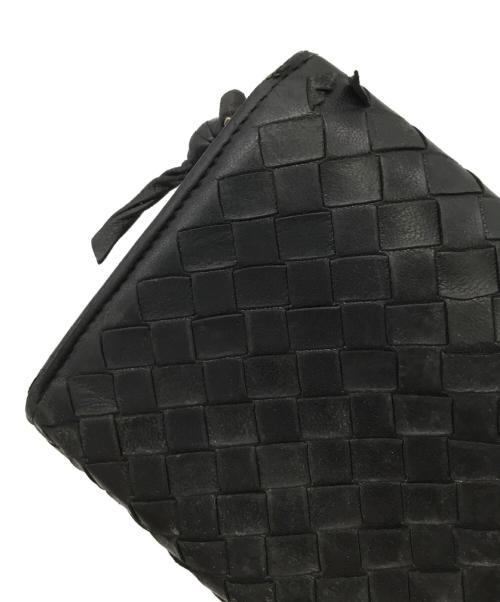 BOTTEGA VENETA（ボッテガベネタ）BOTTEGA VENETA (ボッテガベネタ) 長財布 ブラックの古着・服飾アイテム