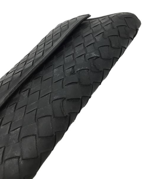 BOTTEGA VENETA（ボッテガベネタ）BOTTEGA VENETA (ボッテガベネタ) 長財布 ブラックの古着・服飾アイテム