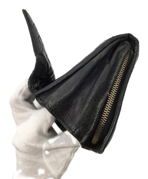 BOTTEGA VENETA（ボッテガベネタ）BOTTEGA VENETA (ボッテガベネタ) 長財布 ブラックの古着・服飾アイテム