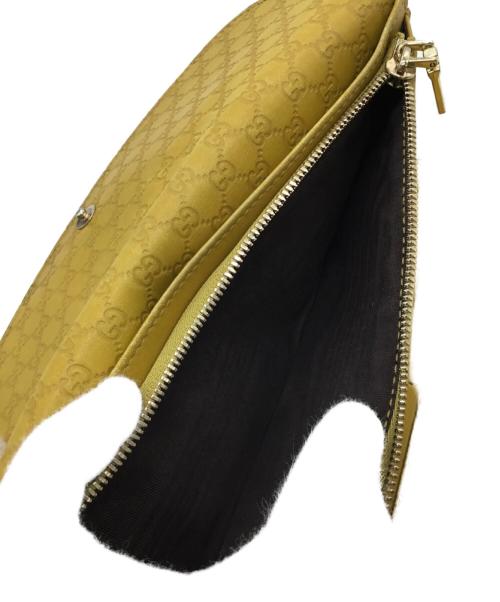 GUCCI（グッチ）GUCCI (グッチ) 長財布 イエローの古着・服飾アイテム