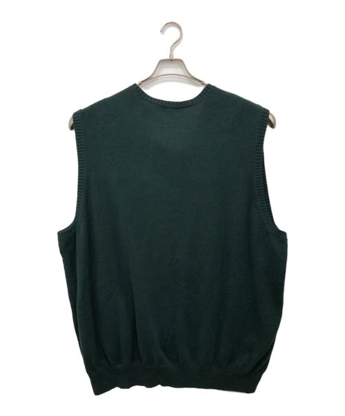IZOD（アイゾッド）IZOD (アイゾッド) Vネックベスト グリーン サイズ:2XLの古着・服飾アイテム