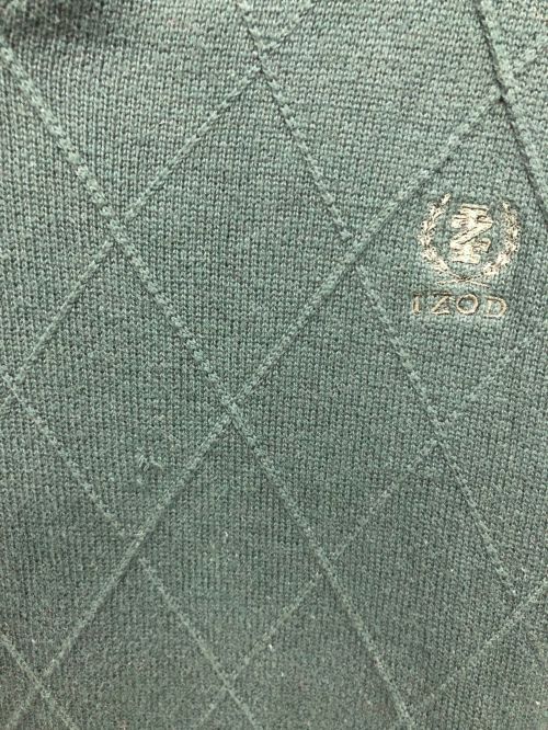 IZOD（アイゾッド）IZOD (アイゾッド) Vネックベスト グリーン サイズ:2XLの古着・服飾アイテム