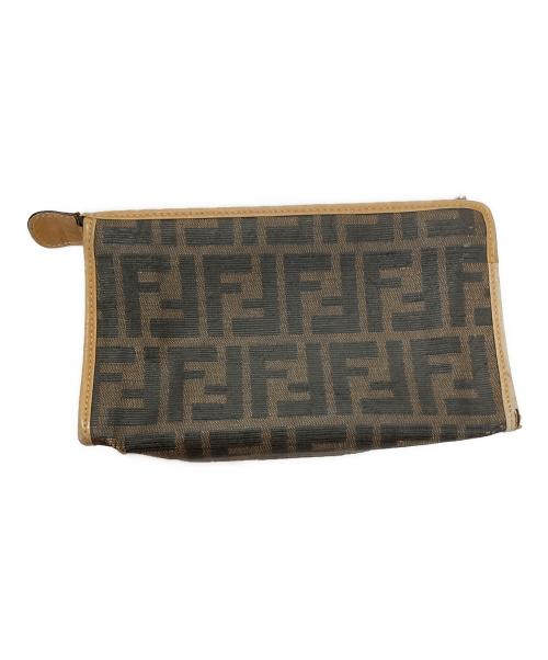 FENDI（フェンディ）FENDI (フェンディ) ポーチ ズッカ柄 サイズ:実寸サイズにご確認ください。の古着・服飾アイテム
