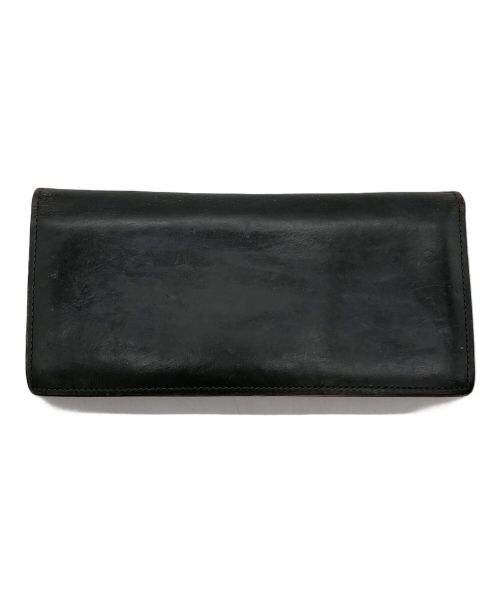 cocomeister（ココマイスター）COCOMEISTER (ココマイスター) 長財布 ブラック×ベージュの古着・服飾アイテム