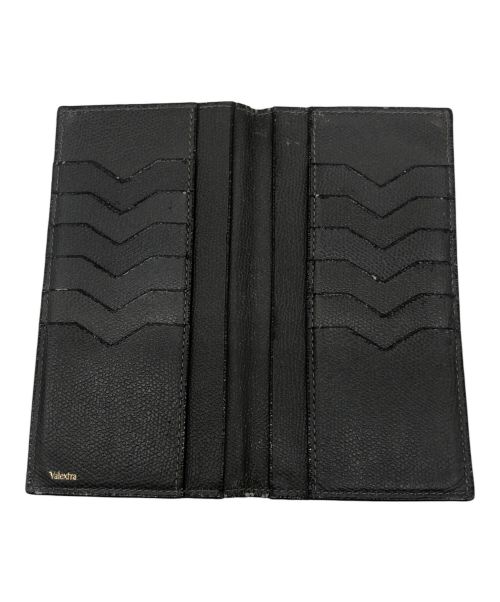 Valextra（ヴァレクストラ）Valextra (ヴァレクストラ) カードケース ブラックの古着・服飾アイテム